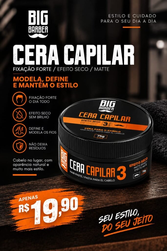 Cera capilar Big Barber